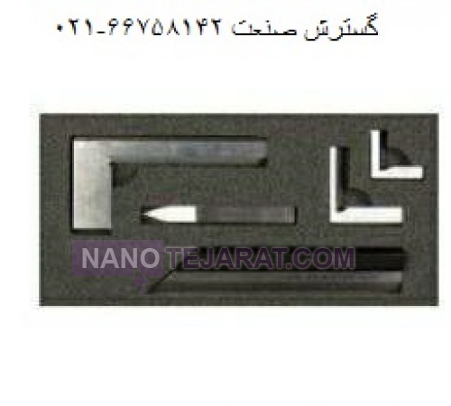 ست گونیا و خط کش مویی اسیمتو کد 8-00-639